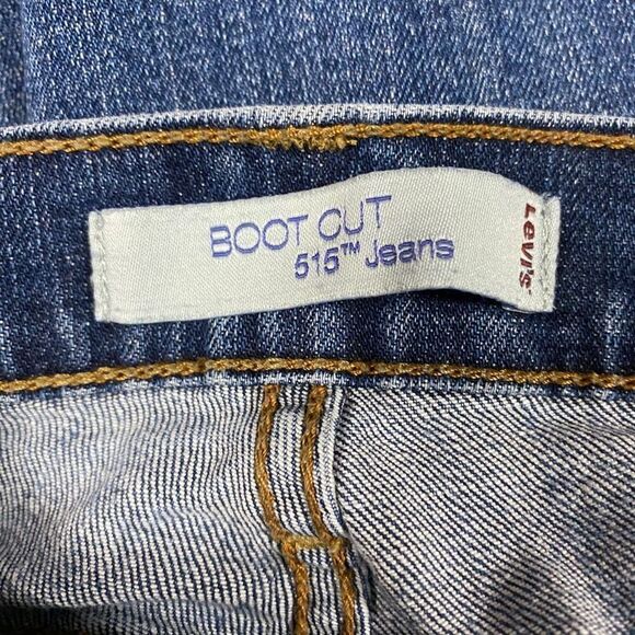 Levi’s Medium Wash Boot Cut 515 Boot Cut Jeans Size 12 L/C - Picture 11 of 12